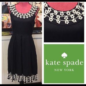 Kate spade navy beaded dress (Ronnie) size 4
